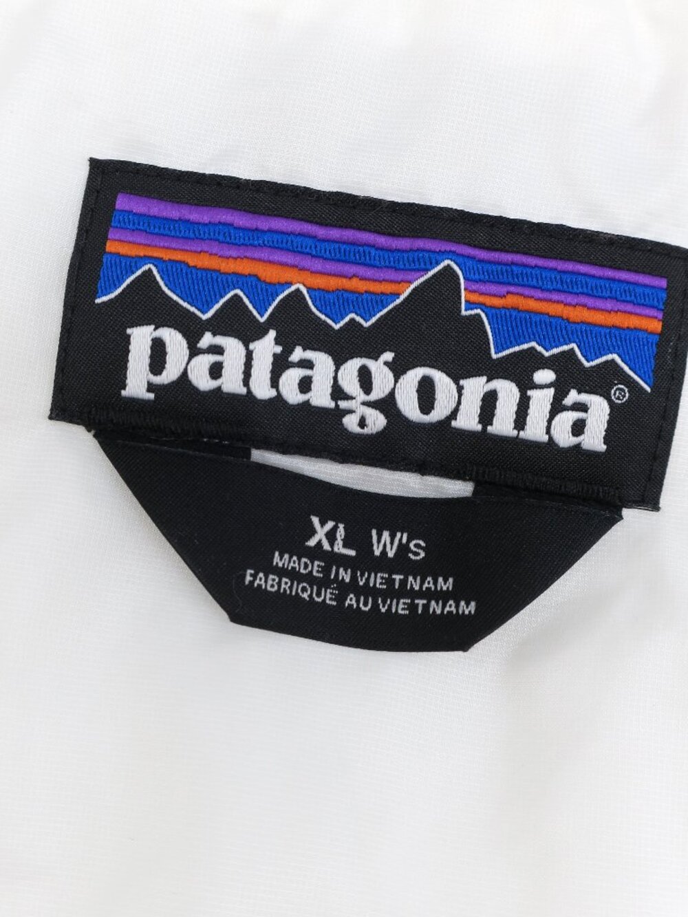 Patagonia Puff Nano White Puffer Vest Women's Sz XL - Picture 4 of 8